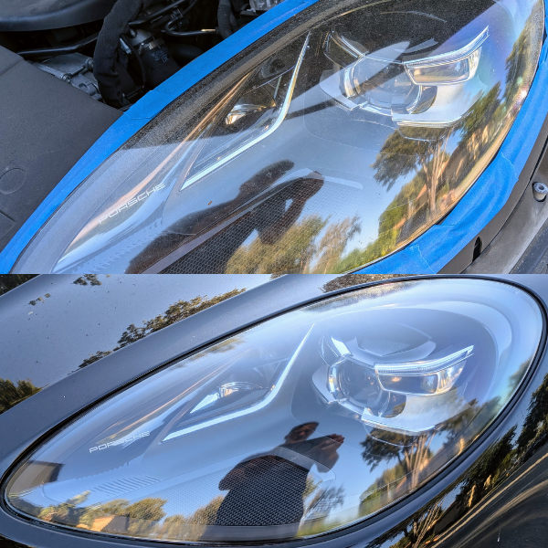 2019 Porsche Macan headlight restoration